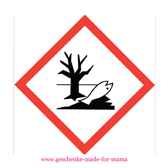 Ätherische Öle sicher anwenden Gefahrenpiktogramm Umweltgefahr Blog Geschenke made for Mama