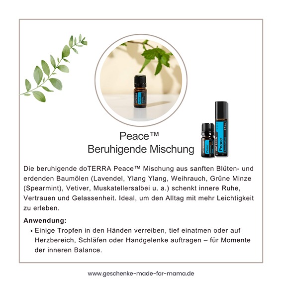 doTERRA Peace Beruhigende ätherische Öl Mischung