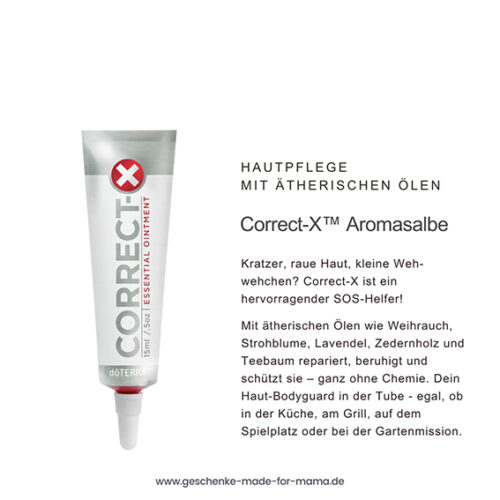 doTERRA Correct X Aromasalbe Hautpflege mit ätherischen Ölen
