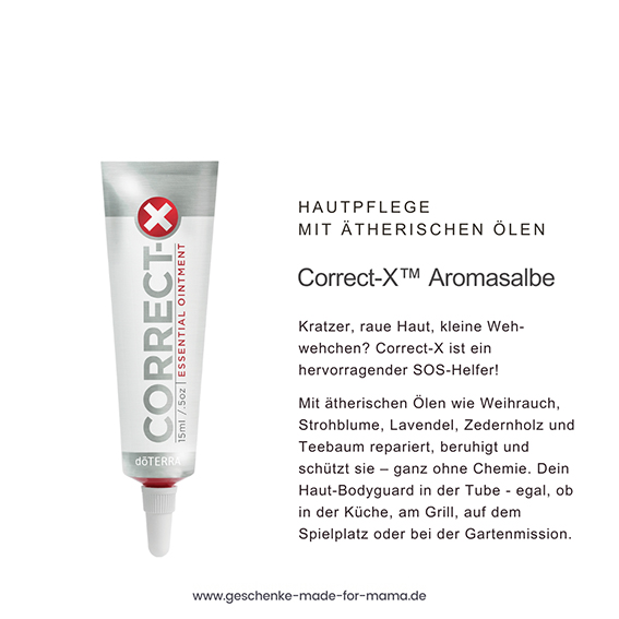 Hautpflege-mit-aetherischen-Oelen-doTERRA-Hydrating-Cream doTERRA Correct X Aromasalbe Hautpflege mit ätherischen Ölen