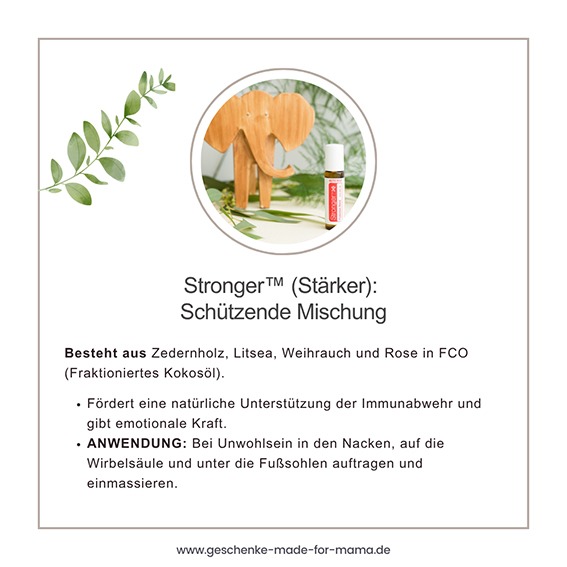Stronger schützende Mischung der doTERRA Kids Collection für Kinder ab 4 Jahren mit Weihrauch, Rose, Litsea und Zedernholz