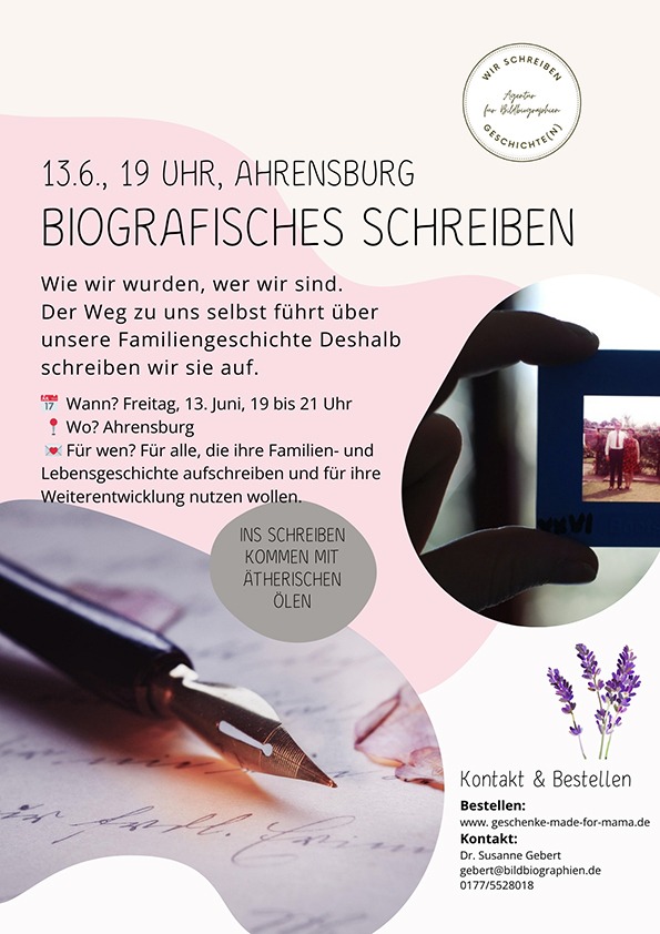 Biografisches-Schreiben-mit-aetherischen-Oelen-Workshop Workshop biografisches Schreiben mit ätherischen Ölen Geschenke made for Mama