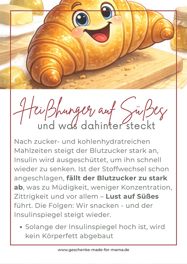 Heißhunger auf Süßes durch Blutzuckerschwankungen und Insulin – warum Snacken den Fettabbau blockiert