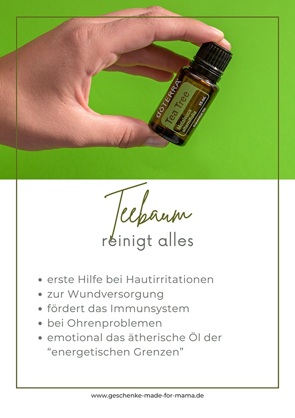 doTERRA Teebaum Öl – natürliche Reinigung für Haut und Unterstützung Immunsystem doTERRA Teebaum Öl Wirkung Haut Wundpflege Immunsystem Tea Tree