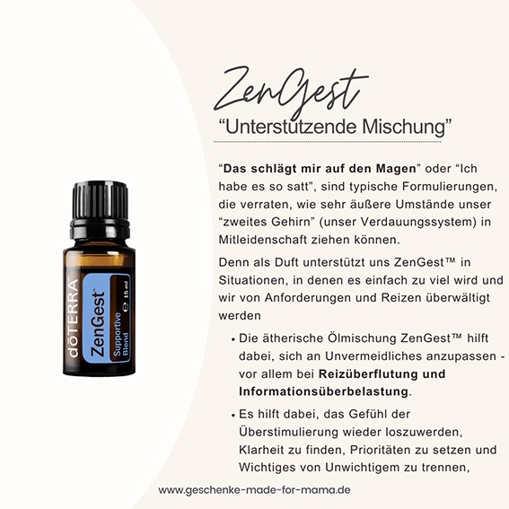 doTERRA Zengest für Einsteiger – wohltuend für die Verdauung