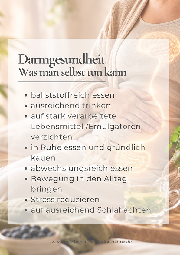 Darmgesundheit: Tipps für eine gesunde Verdauung mit Ballaststoffen, Bewegung, Schlaf und Stressreduktion
