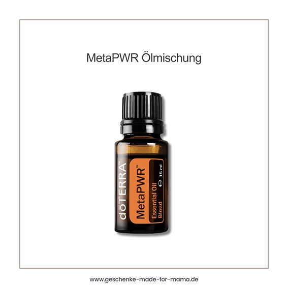 doTERRA MetaPWR ätherische Ölmischung mit Grapefruit, Zitrone, Pfefferminze, Ingwer und Zimt zur Unterstützung des Stoffwechsels und zur Reduktion von Heißhunger