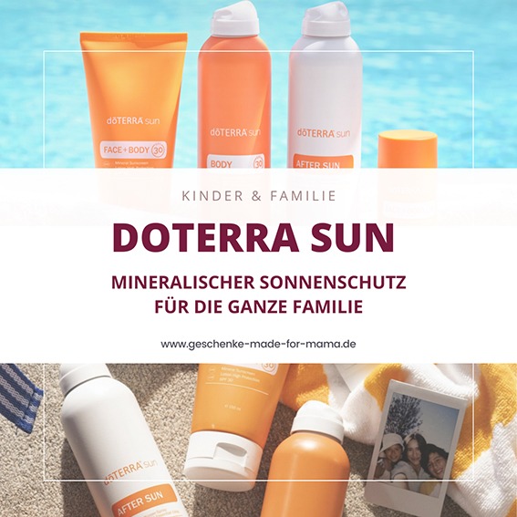 doTERRA Sun mineralischer Sonnenschutz mit Non-Nano-Zinkoxid für empfindliche Haut und die ganze Familie