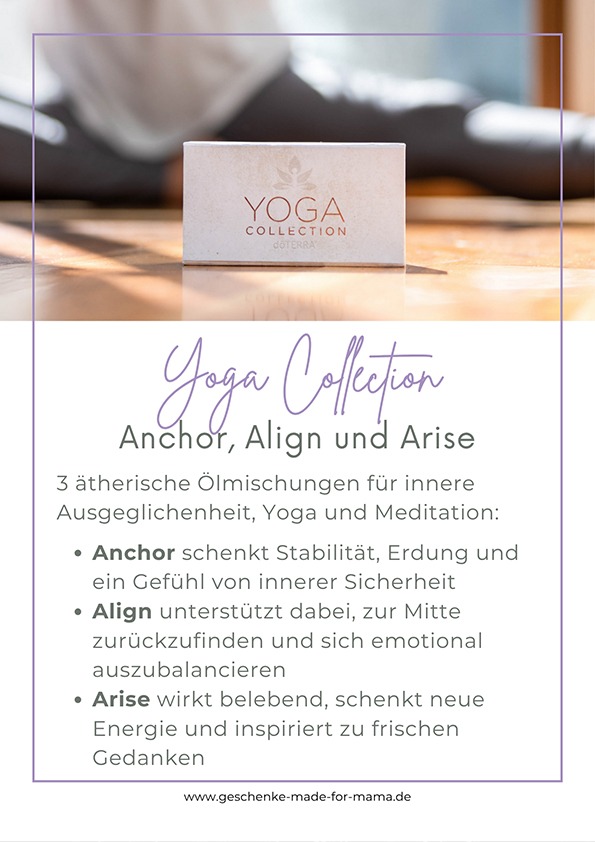 doTERRA Yoga Collection als Geschenk für Mama – ätherische Öle für Entspannung, Balance und kleine Auszeiten im Alltag