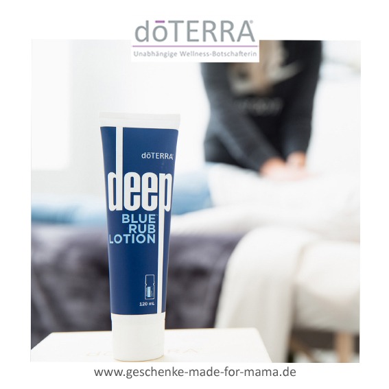 Geschenk für Mama: doTERRA Deep Blue Rub für wohltuende Entspannung von Muskeln und Gelenken