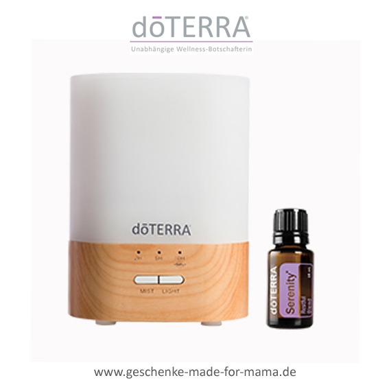 Geschenk für Mama: doTERRA Lumo Diffuser und Serenity für mehr Ruhe und Entspannung im Alltag