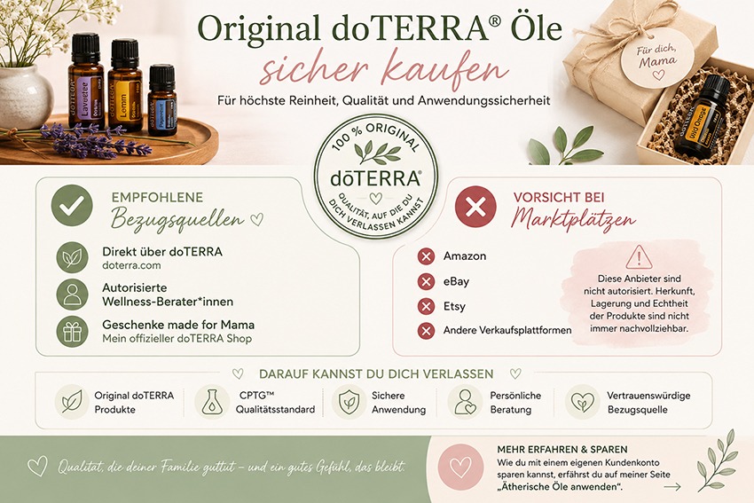 Wo kann man doTERRA Öle sicher kaufen? Übersicht zu autorisierten Bezugsquellen für Original doTERRA Öle und wichtige Hinweise zum Kauf ätherischer Öle